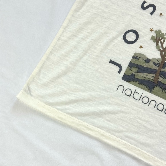 WILDFOX Joshua Tree Burnout Boy Tee in Vanilla Size Small (EUC) - Picture 7 of 13